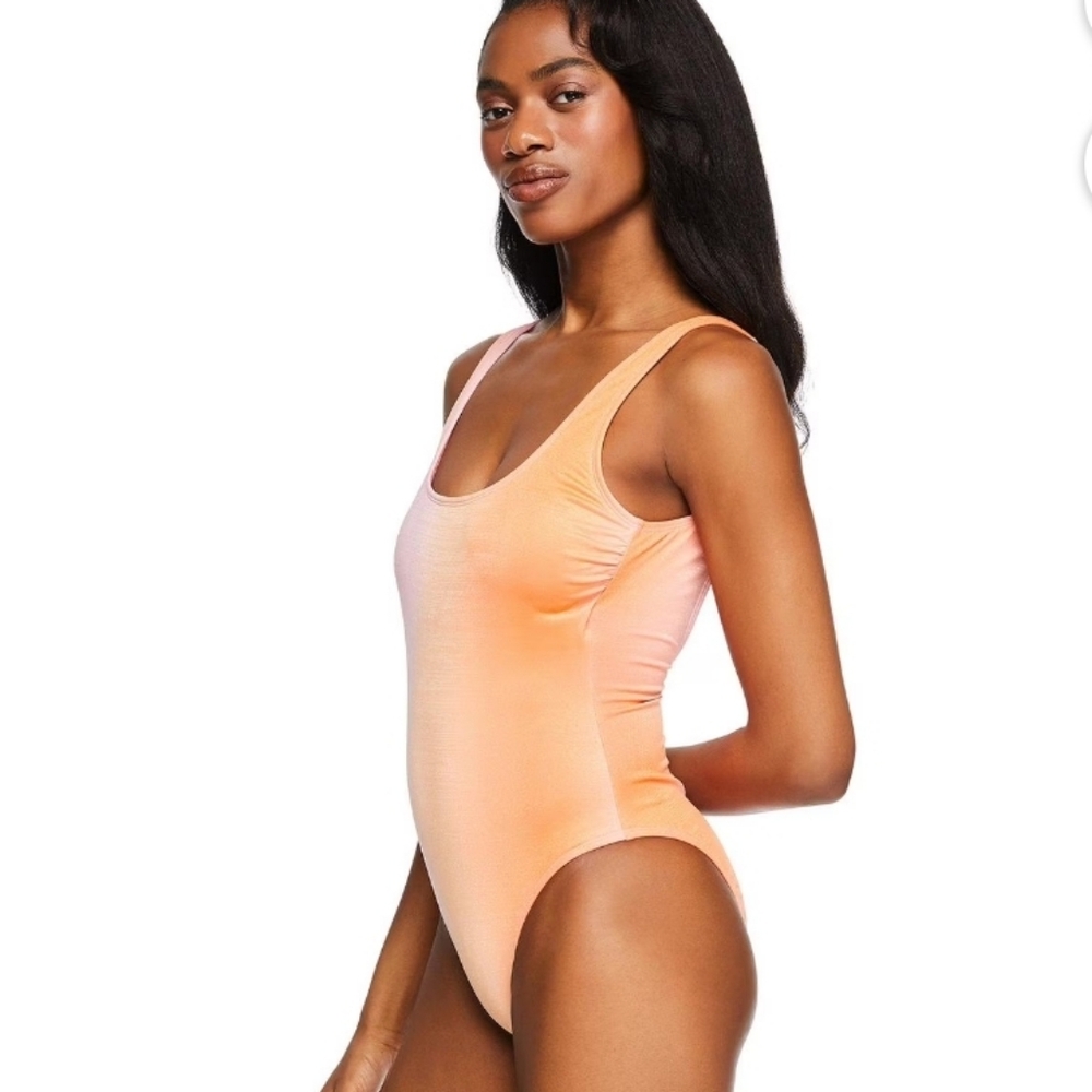 NOBO Peach Ombre One-Piece Swimsuit